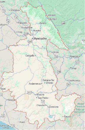 Ayacucho Map