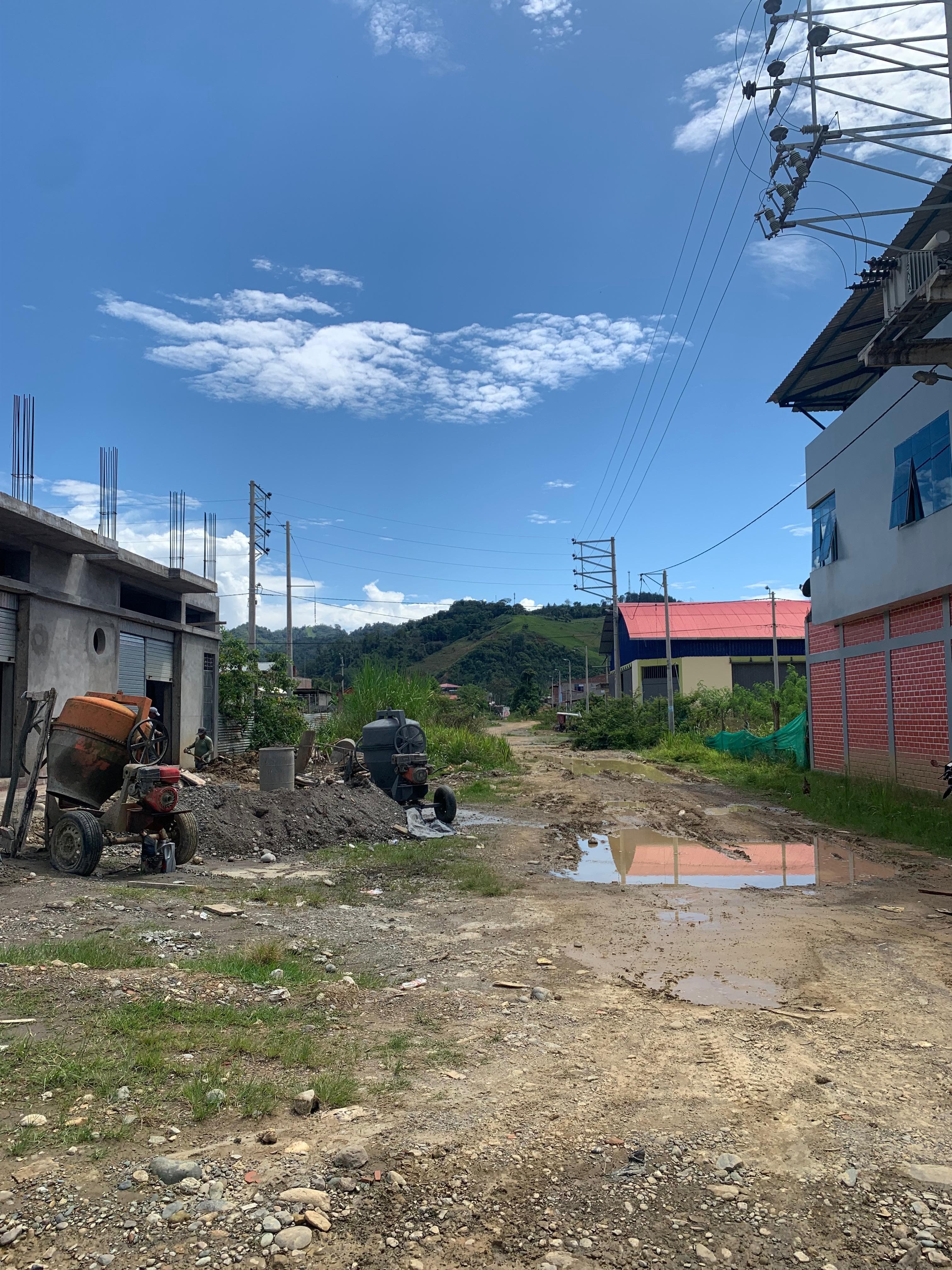 A Typical Street of Llochegua